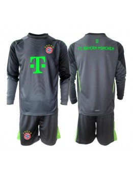 Bayern Munich Torwart Auswärts Trikotsatz für Kinder 2025-26 Langarm (+ Kurze Hosen)